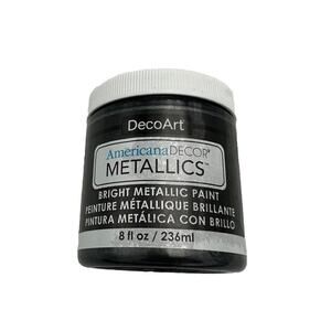 DecoArt Americana Decor Metallics Paint 236ml (8oz) Obsidian